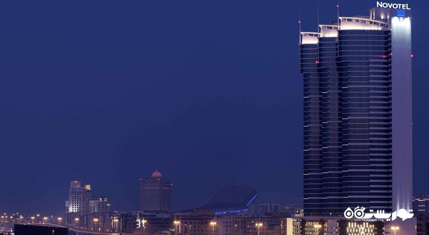 نمای کلی هتل نووتل البرشا دبی