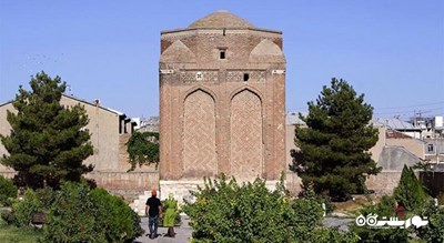  گنبد سرخ مراغه شهرستان آذربایجان شرقی استان مراغه