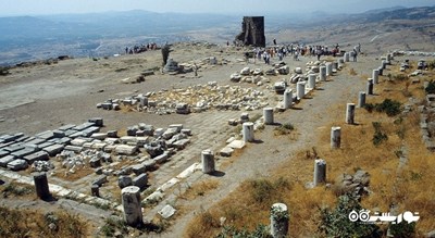  شهر باستانی پرگامون شهر ترکیه کشور ازمیر
