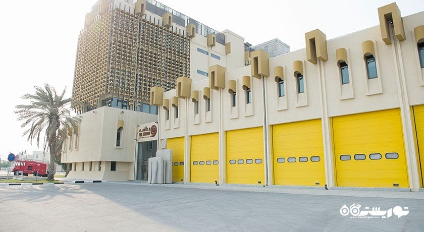  گالری هنری ایستگاه آتشنشانی شهر قطر کشور دوحه