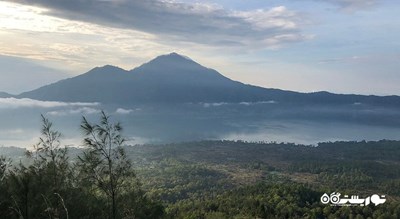  آتشفشان کینتامانی شهر اندونزی کشور بالی