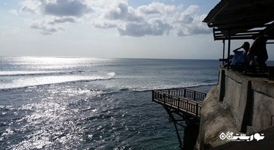 سرگرمی ساحل سولوبان شهر اندونزی کشور بالی