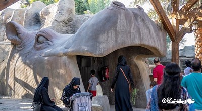 سرگرمی باغ وحش پارک امارات شهر امارات متحده عربی کشور ابوظبی