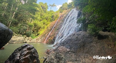  آبشارهای نا مو آنگ شهر تایلند کشور کو سامویی