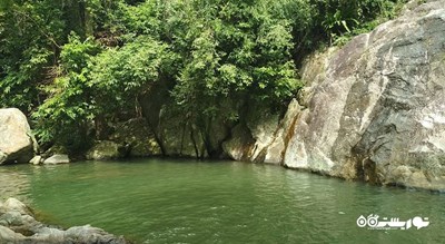  آبشار هین لاد شهر تایلند کشور کو سامویی