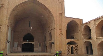  مسجد افوشته شهرستان اصفهان استان نطنز