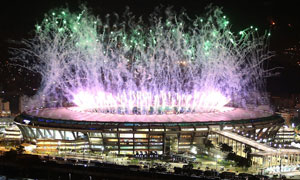 استادیوم های المپیک ریو از فضا چگونه اند