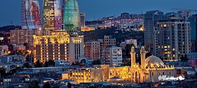 شهر باکو در کشور آذربایجان - توریستگاه