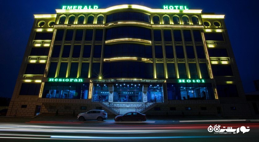 نمای کلی هتل امرالد باکو