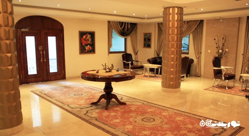 نمای لابی هتل آتروپات باکو