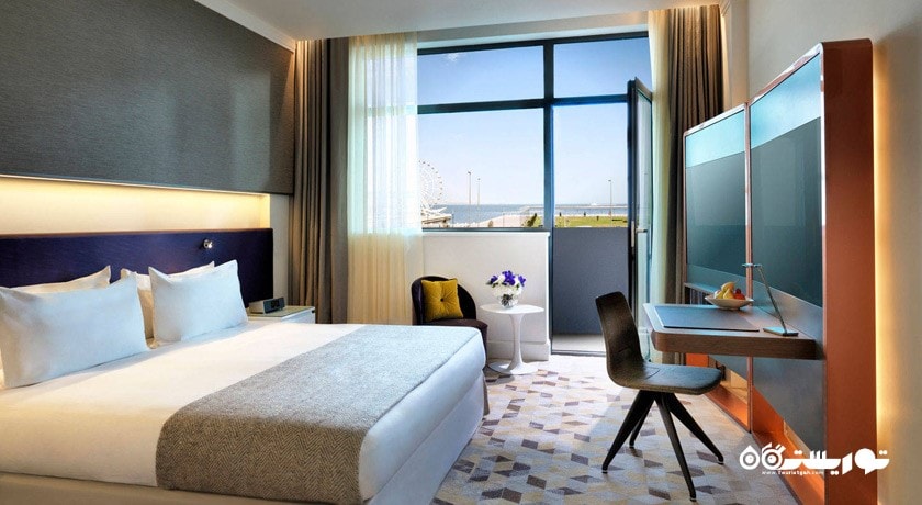 نمای تخت بزرگ اتاق سی ویو