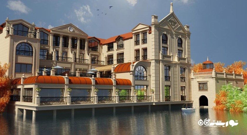 نمای ساختمان هتل لیک پالاس باکو