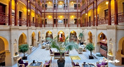 نمای کلی لابی هتل شاه پالاس