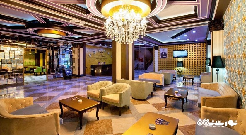 محوطه نشیمن لابی هتل
