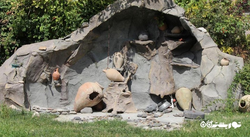 محوطه فضای سبز هتل