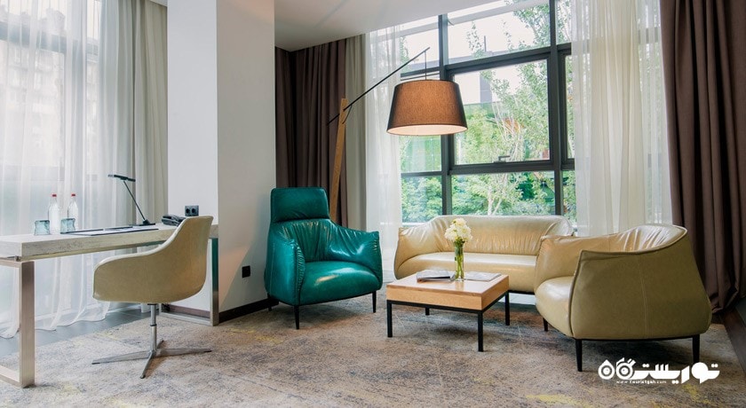 محوطه نشیمن اتاق دلوکس