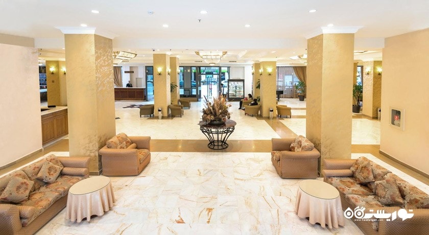 نمای لابی هتل آنی پلازا