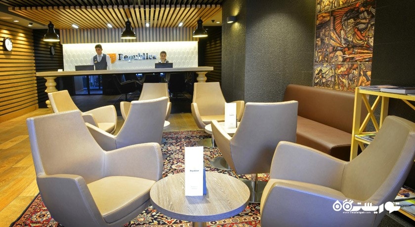 محوطه نشیمن لابی هتل