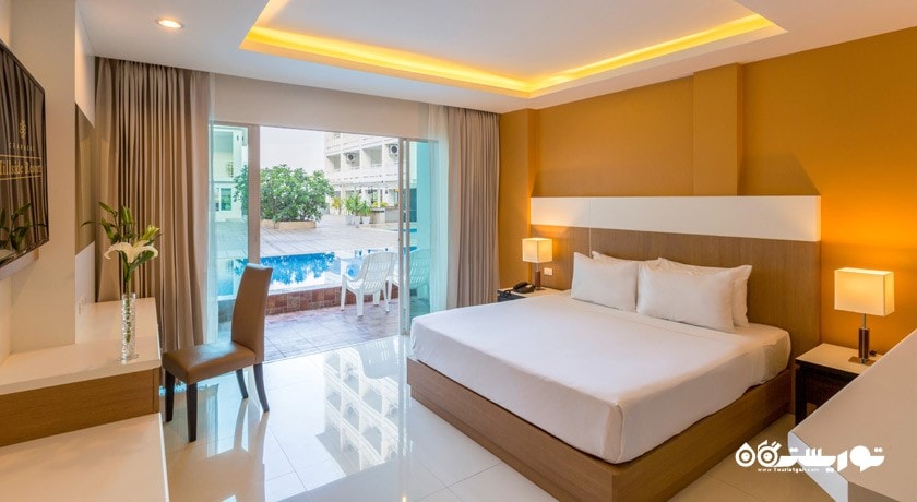 اتاق دلوکس با دسترسی به استخر