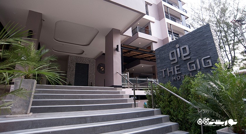 درب ورودی هتل گیگ پوکت