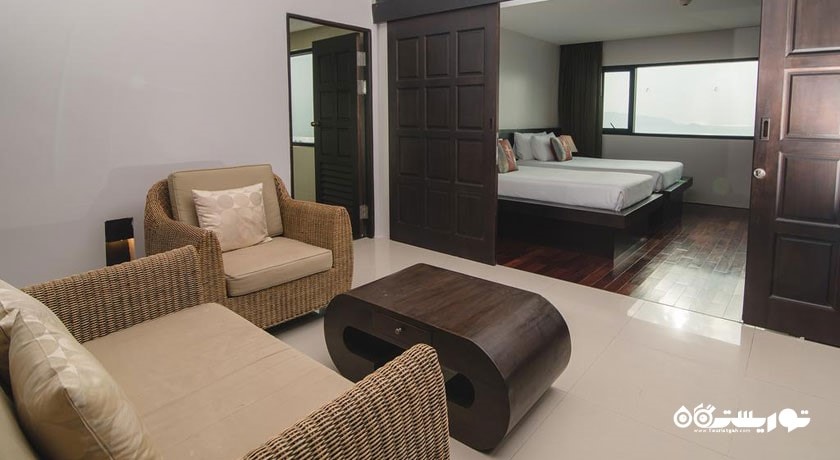 محوطه نشیمن سوئیت فمیلی دلوکس