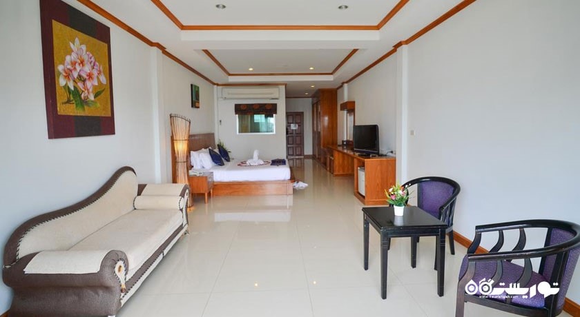 محوطه نشیمن اتاق دلوکس