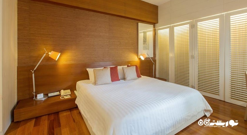 نمای تخت بزرگ سوئیت دلوکس