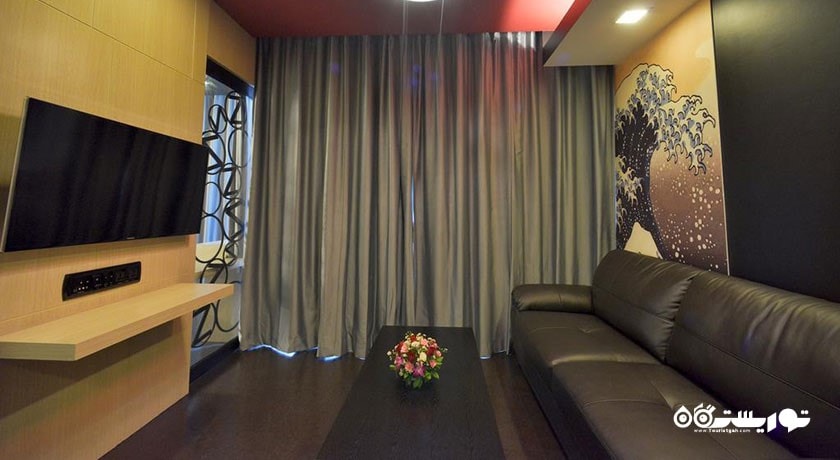 محوطه نشیمن سوئیت هتل