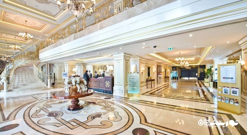 نمای لابی هتل الیت ورلد وان