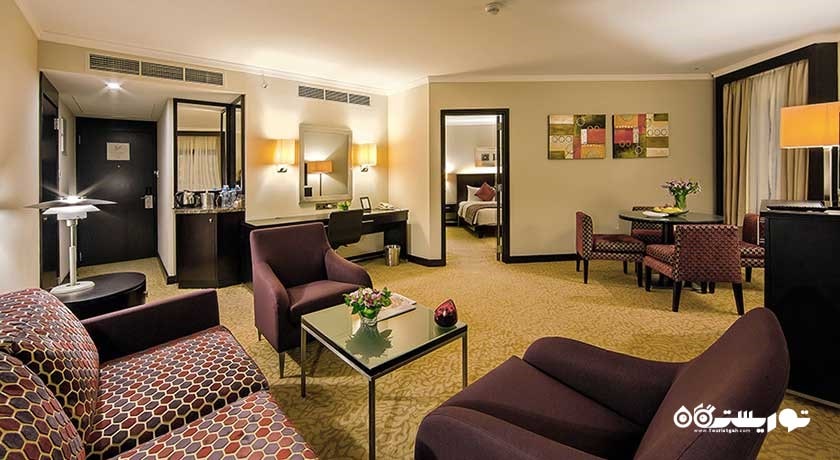 محوطه نشیمن سوئیت دلوکس