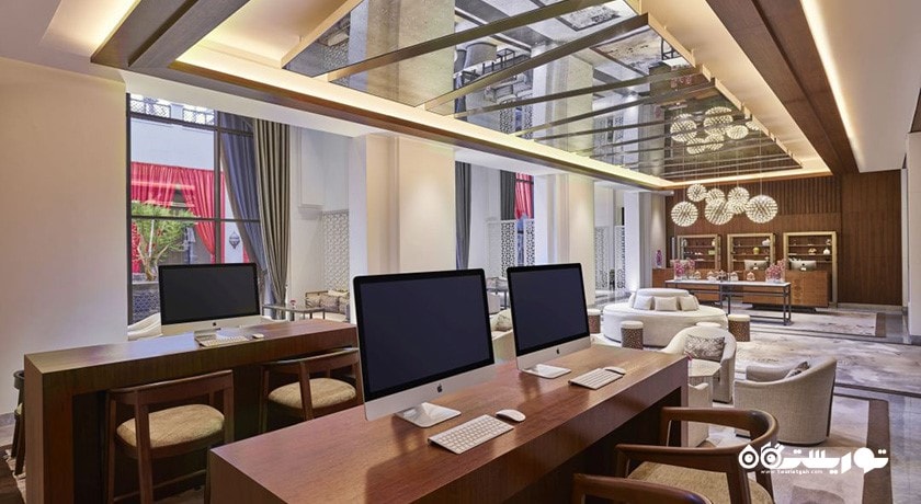 نمایی از مرکز کسب و کار هتل