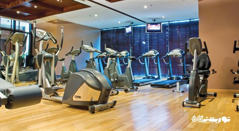 سالن ورزشی هتل آپارتمان دلوکس فلورا پارک