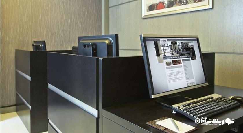 نمایی از مرکز کسب و کار هتل