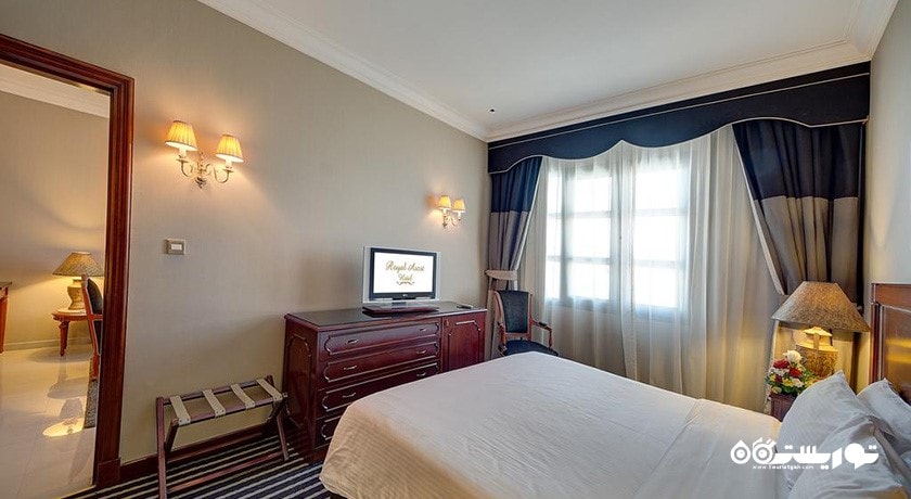 نمای تخت بزرگ سوئیت دلوکس
