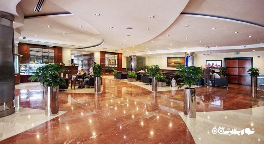 نمای لابی هتل گرند سنترال