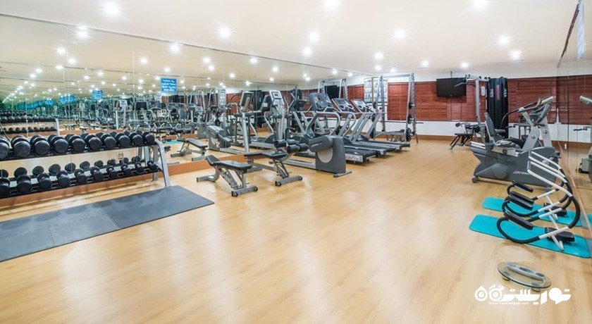سالن ورزشی هتل هالیدی این بر دبی
