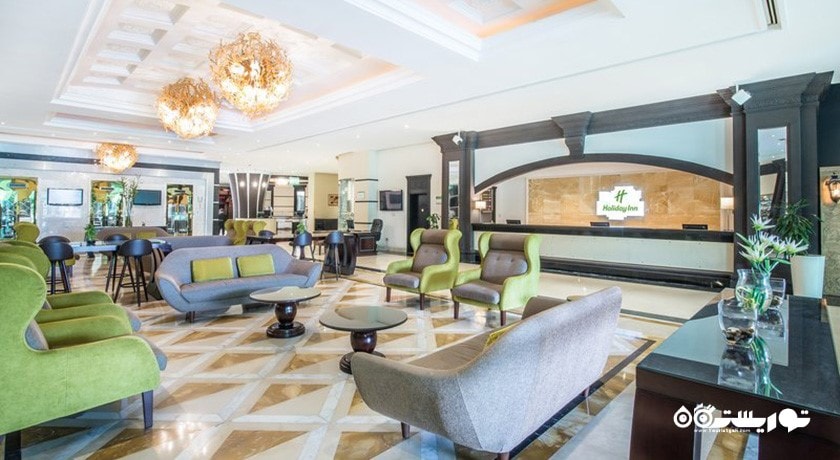 نمای لابی هتل هالیدی این بر دبی