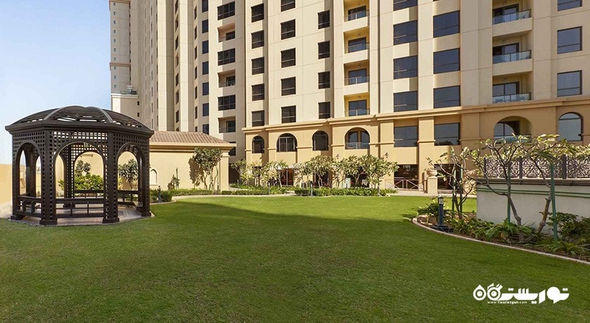 فضای سبز هتل هاتورن سوئیت دبی