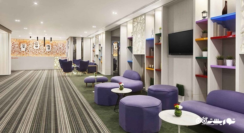 نمای لابی هتل هاتورن سوئیت دبی