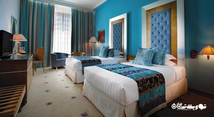 تخت های توئین اتاق دلوکس