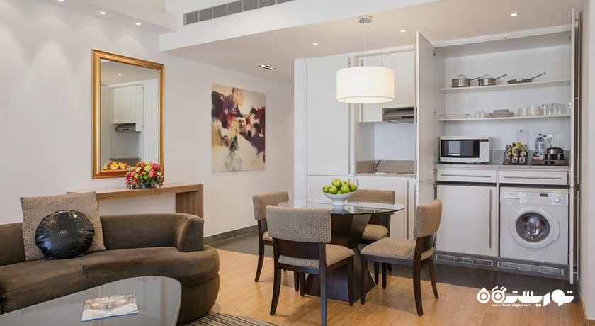 محوطه نشیمن سوئیت دلوکس