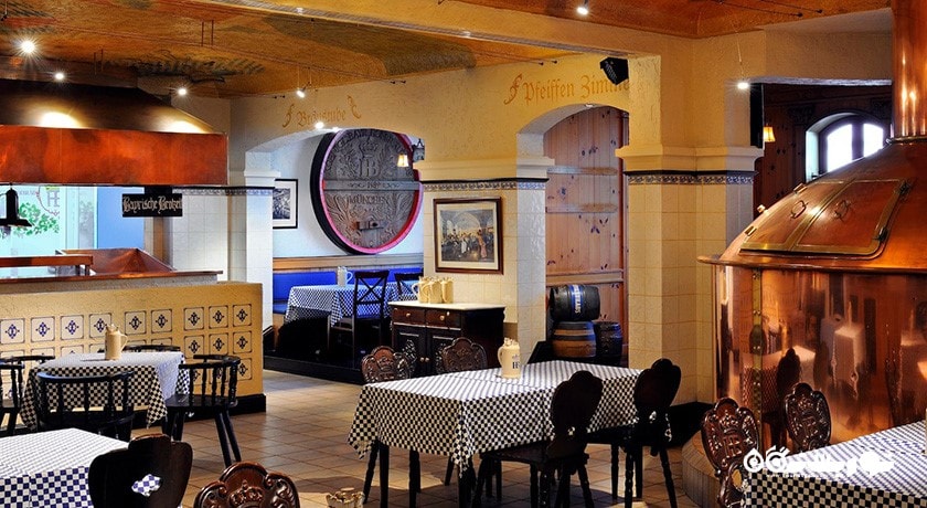 نمای رستوران آلمانی هوفباراهاوس