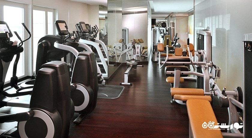 سالن ورزشی هتل دبی ماریوت هاربر