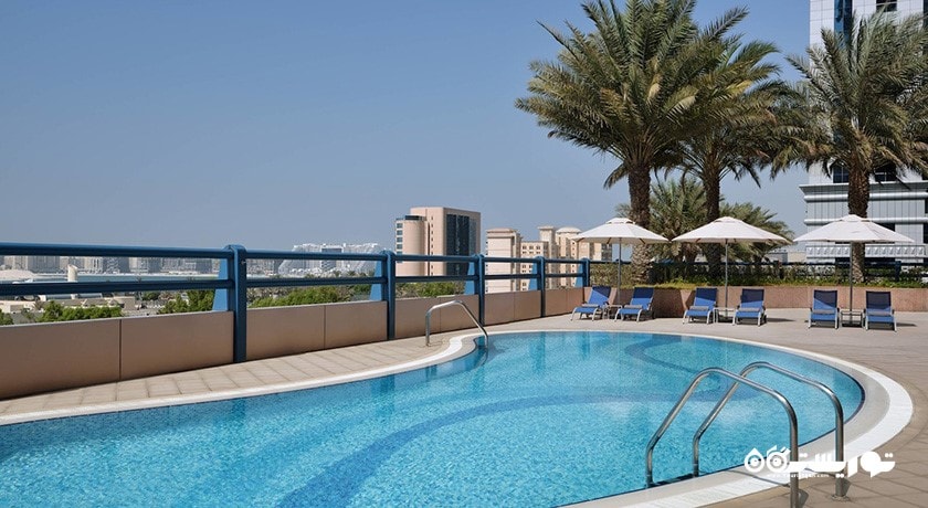 استخر روباز هتل دبی ماریوت هاربر