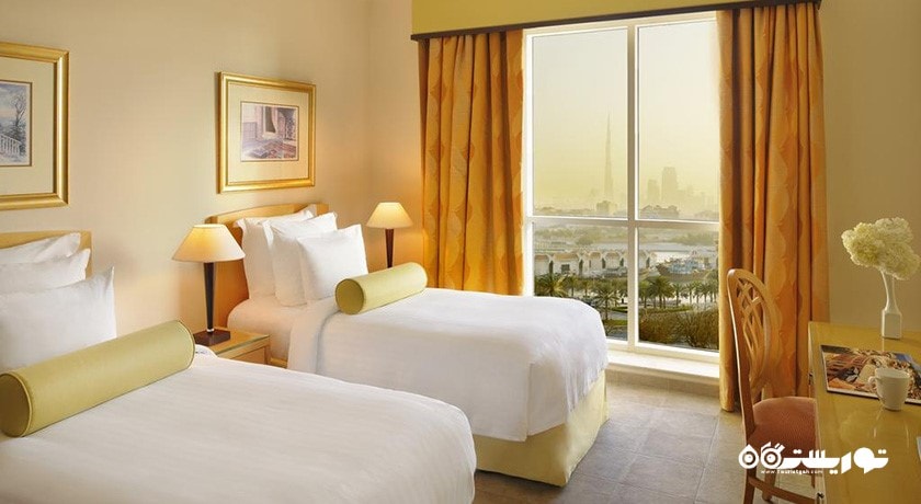 تخت های توئین آپارتمان دوخوابه