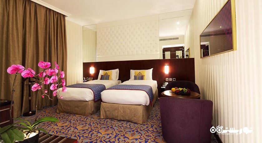 تخت های توئین اتاق دلوکس