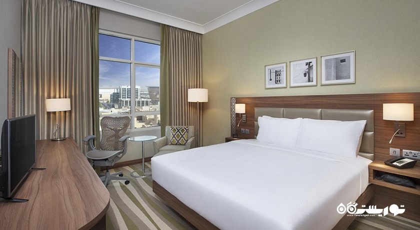 نمای تخت بزرگ اتاق سوپریور