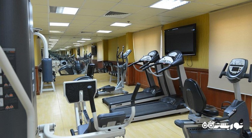 سالن ورزشی هتل آپارتمان المنار