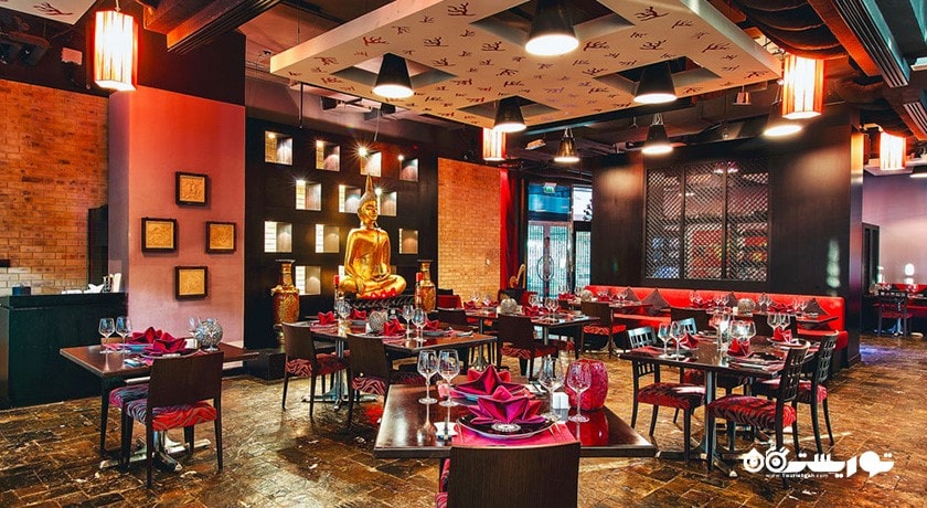 نمای رستوران تایلندی رویال بودا