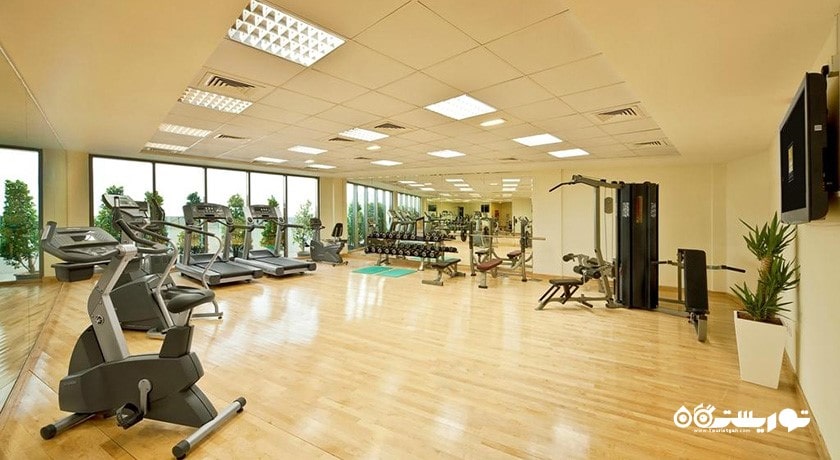 سالن ورزشی هتل آپارتمان آبیدوس البرشا